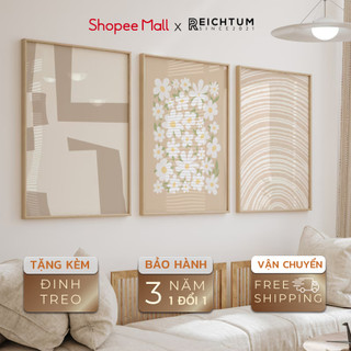 Decor phòng ngủ chill SET3 của REICHTUM - Tranh treo tường/ Tráng gương/ Nhà/ Chất liệu bền bỉ