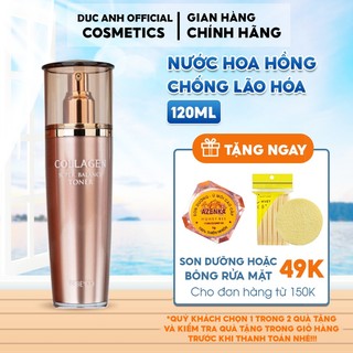 Nước hoa hồng chống lão hóa BEBECO Collagen Super Balance 120ml giúp cân bằng, dưỡng ẩm, phù hợp mọi loại da - DA04