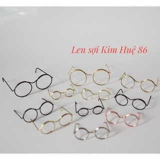 Kính mắt dùng cho búp bê, thú bông handmade