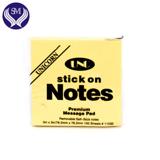 Giấy note vàng UNC nhiều kích thước