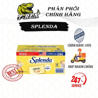 [Chính Hãng] Đường ăn kiêng Splenda - Gói tách lẻ - Low Sugar - Hỗ trợ ăn kiêng, keto, DAS, siết cân