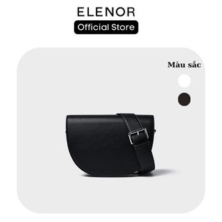 Túi đeo chéo, túi đeo vai hình bán nguyệt da PU cao cấp ELENOR Moon bag TC105
