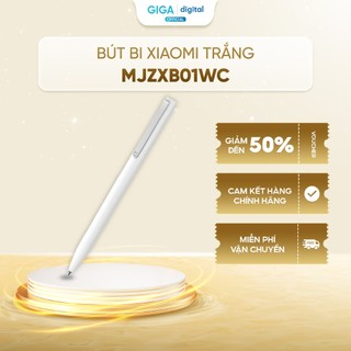Bút bi xiaomi trắng 0.5mm mjzxb01wc cao cấp