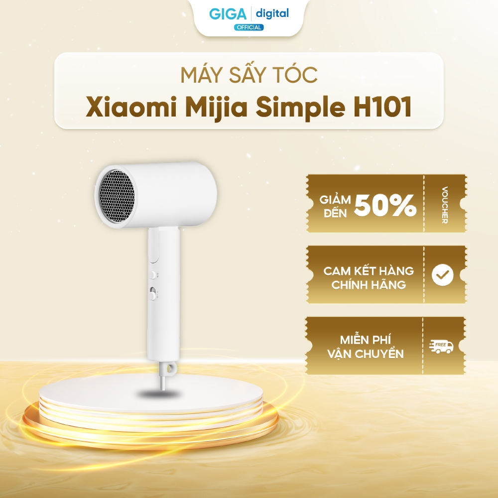 Máy sấy tóc Xiaomi Mijia Simple H101 - Máy sấy ion âm Xiaomi Mijia CMJ02LXW