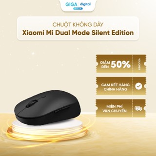 Chuột không dây Xiaomi Mi Dual Mode Silent Edition - Bluetooth hoặc USB - tặng kèm pin