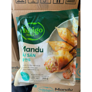    SHIP HOẢ TỐC HCM 2H   Bánh Xếp Mandu Hải Sản Bibigo Cj Hàn Quốc 350g Đậm Vi 