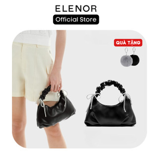 Túi xách tay ELENOR Jane bag TC210 quai nhún nơ đá