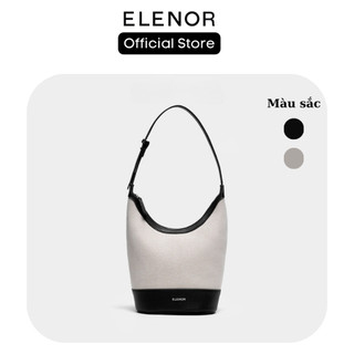 Túi đeo vai túi xách nữ dáng tote công sở phối vải sang trọng ELENOR Olivia bag TC108
