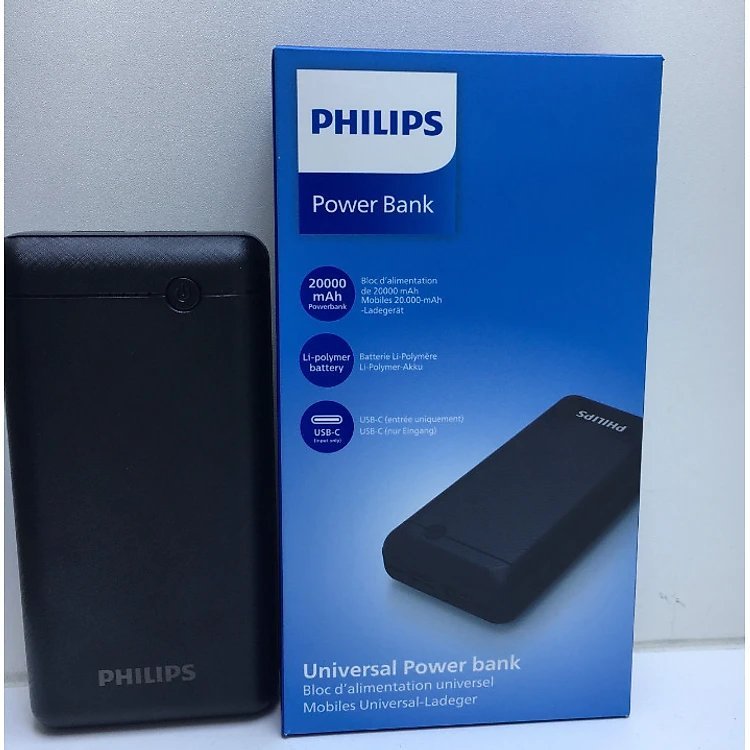 Sạc Dự Phòng Philips DLP-1720 - 20000mAh (USB-C)