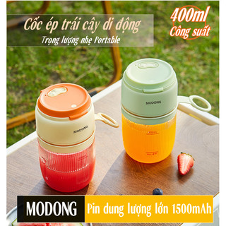 Cốc nước ép trái cây có thể sạc lại đa chức năng 400ml Mini Rau Cup Ton Cup