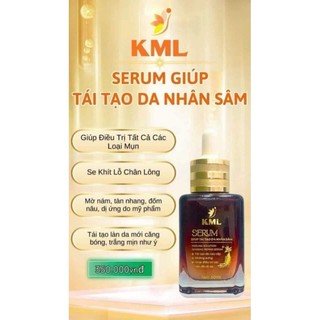 SERUM TÁI TẠO DA NHÂN SÂM KML 60ml [Hàng chính hãng ]