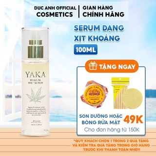 Serum dạng xịt khoáng căng bóng da, chống lão hóa, làm trắng yaka magical mist serum 100ml - da25
