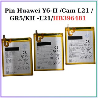 Pin huawei y6-ii /cam l21 / gr5/kii -l21/hb396481 ,mới