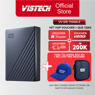 Ổ cứng HDD Western Digital My Passport USB 3.2 Gen 1 (Đen)