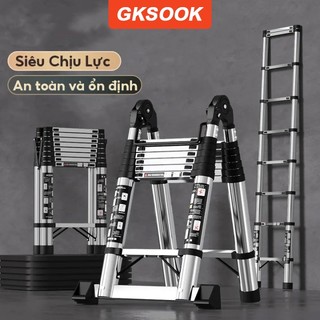  GKSOOK Thang Kính Thiên Văn Kim Loại Thang thẳng chữ A 2-5 mét 