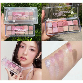 Bảng nhũ mắt clio eye palette air #100 glitter shower