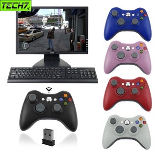 Gamepad Tay Game không dây wireless X360 cho máy tính laptop