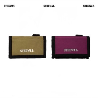 Ví ngắn 5THEWAY® /solid/ SQUARE WALLET™ in OLIVE