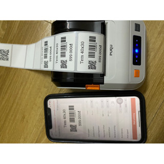 máy in tem nhãn, in tem sản phẩm, trà sữa,.kết nối bluetooth Q00