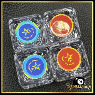 Đầu tẩy cơ bida lỗ pool my tip hoàng sao, đầu gậy bi a cơ phăng libre 3 băng, đầu cơ size 14mm.