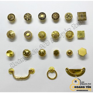 Tay nắm tủ bằng đồng thau tân cổ điển, Tay kéo cửa, Núm tủ bằng đồng, núm tủ bếp, núm tủ ngăn kéo quần áo