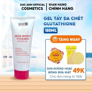 Gel Tẩy Da Chết Glutathione VITAMIN PEELING GEL Sáng Da Ngừa Mụn Cho Làn Da Trắng Sáng 180ml - DA35