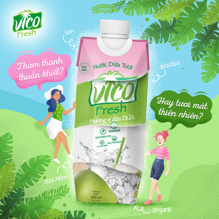 [QUÀ TẶNG - KHÔNG BÁN] 1 Ly Nhựa Lúa Mạch Vico Fresh