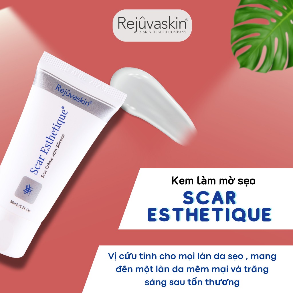 Kem Scar Esthetique Rejuvaskin  Xoá Sẹo Thâm / Rỗ / Lõm Scar Esthetique Rejuvaskin 30ml