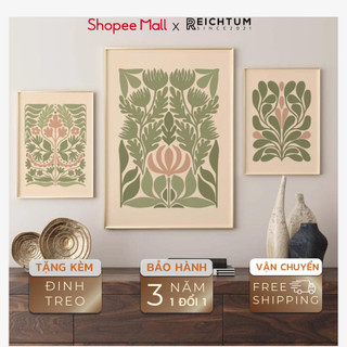 Decor phòng ngủ SET3 của REICHTUM - Tranh treo tường/ Canvas/ Tráng gương/ Chất vải siêu bền