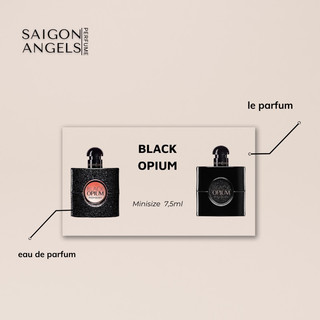 Nước hoa mini • black opium • edp, le parfum 7,5ml