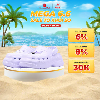 Dép CROCS Đế Cao 7cm PEAK TAICHI Siêu Nhẹ CROCS ET42042L