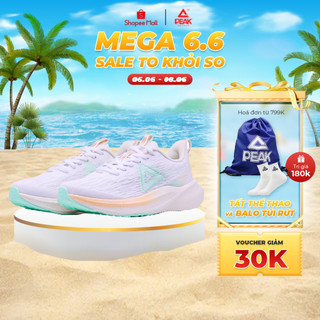 Giày chạy bộ thể thao nam nữ PEAK Taichi Running siêu nhẹ, thoáng khí ET42187H ET42188H