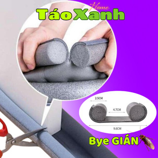  Xốp chặn khe cửa 93cm Miếng chặn khe cửa ngăn côn trùng Thanh chặn khe cửa ngăn bụi. Thanh chặn cửa từ Táo Xanh Home 