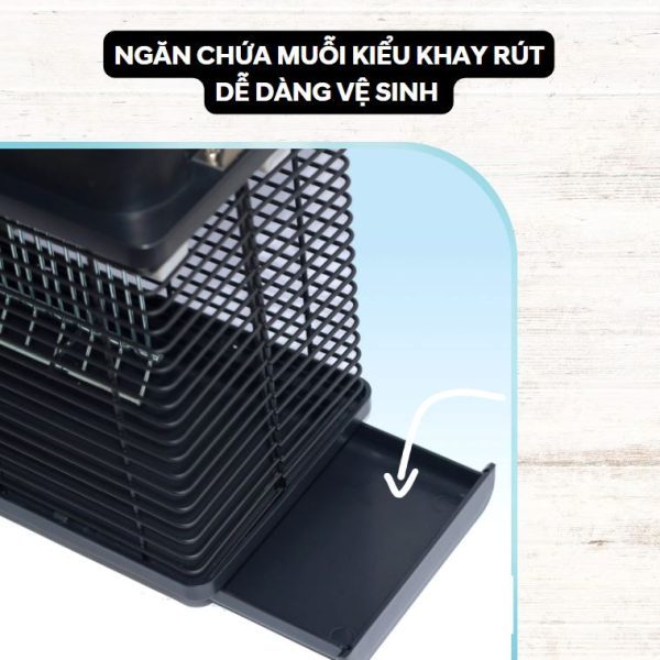 Combo 2 Đèn bắt muỗi côn trùng chống nước Nion CN16 - Công suất 16W - Diện tích sử dụng 100m2