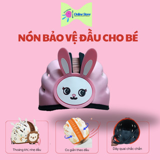 Nón Bảo Hiểm Cho Bé Tập Đi, Tập Bò, Đi Xe phù hợp cho bé từ 6 tháng tuổi - Cao cấp, siêu nhẹ, thoáng khí, an toàn