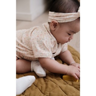 Kimono Bodysuit Ngắn Tay macro & micro Trẻ Em