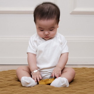 Kimono Bodysuit Ngắn Tay macro & micro Trẻ Em