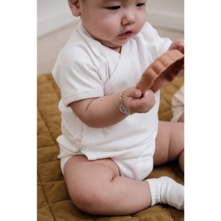 Kimono Bodysuit Ngắn Tay macro & micro Trẻ Em