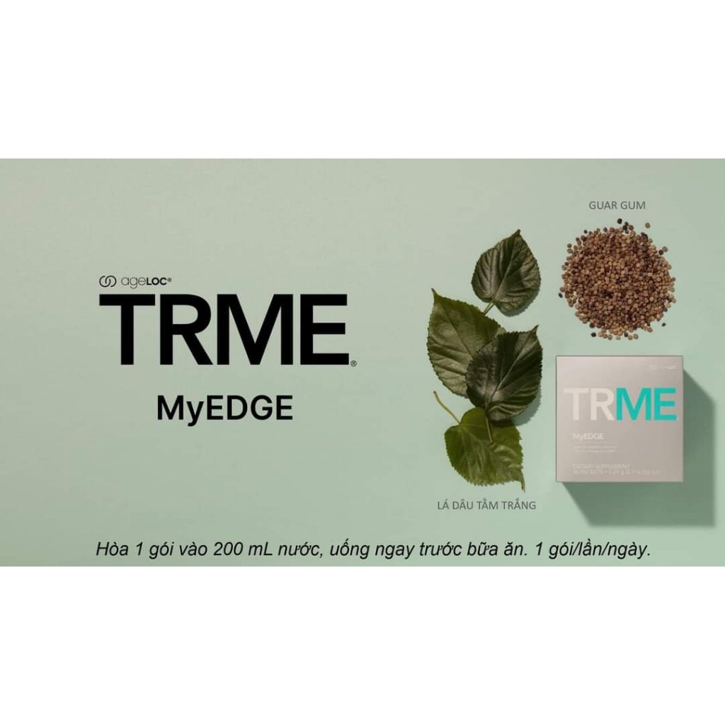 TrMe MyEDGE  NUSKIN  hỗ trợ kiểm soát sự thèm ăn