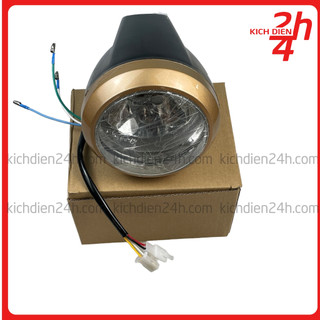 ĐẦU ĐÈN PHA XE ĐIỆN 133S,133M CÓ BÁO PIN
