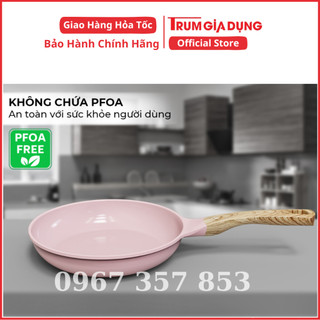 CHẢO SIÊU BỀN ĐÁ ĐÁY TỪ DURA PRO SUNHOUSE DP26MF, nhôm đúc nguyên khối dùng được mọi loại bếp