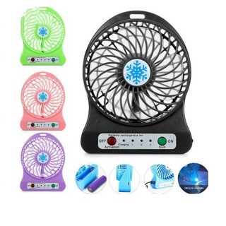 Quạt sạc pin mini 3 tốc độ gió cực mát, nhỏ gọn