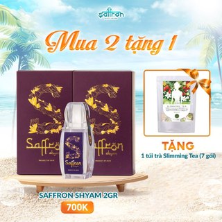 Nhụy Hoa Nghệ Tây Saffron SHYAM 2 hộp 1gram/hộp