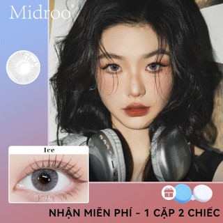 1 Cặp Kính áp tròng Midroo Lens Hi-Series Ice 1 Năm -0,00~-2,00 Độ 14,2mm Kính áp tròng