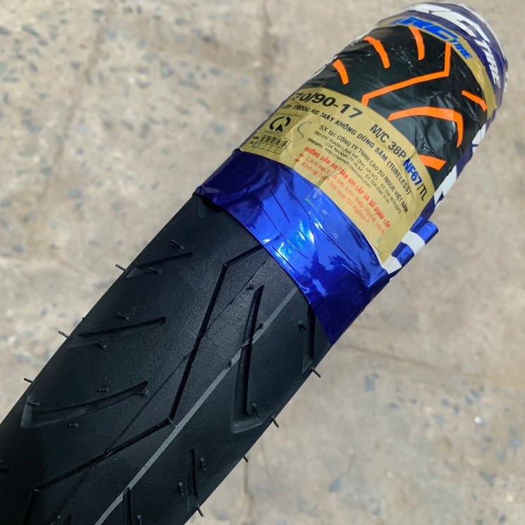 (IRC NF67 70/90-17) Vỏ xe IRC Việt Nam mã sản phẩm NF67 size 70/90-17 M/C 38P cho Winner, Sonic, Rai