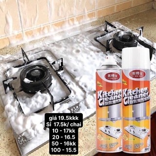 Xịt bếp Kitchen Clean vàng cam