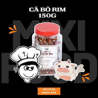   HN - CHÍNH HÃNG  Cá bò rim MIXIFOOD đồ ăn vặt tuyệt phẩm cá bò cao cấp 150G 