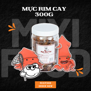   HN - CHÍNH HÃNG   Mực rim cay MIXIFOOD tuyệt phẩm mực chất lượng cao hộp 300G SIÊU NGON - ĐẬM ĐÀ 