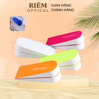 Miếng Lót Giày Bằng Xốp Tăng Chiều Cao Set 2 Miếng Độn Giày 2,5cm Đi Êm chân Thoải Mái RIEM