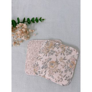 Lót ly vải muslin handmade